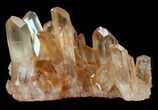 Tangerine Quartz Crystal Cluster - Madagascar #58841-1